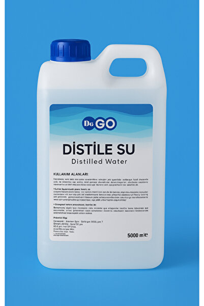 Dr. Goo Beauty DİSTİLE SU 5 LT– Saf Damıtılmış Su, Medikal, Cihaz ve Ev Kulla...