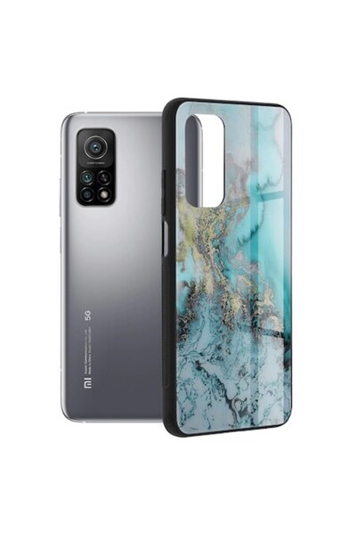 Techsuit Husă pentru Xiaomi Mi 10T 5G / Mi 10T Pro 5G, seria Glaze, albastru ...