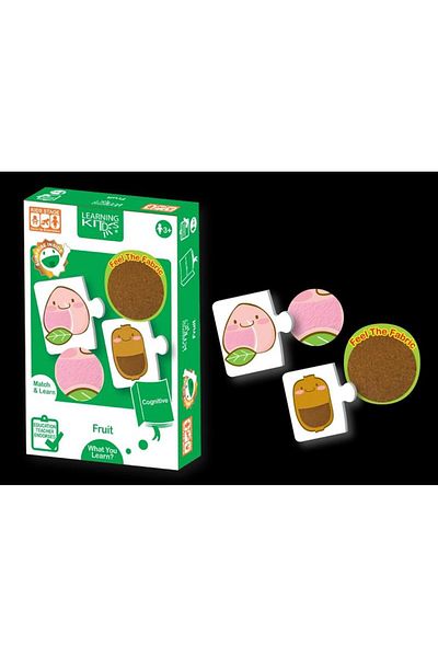Learning Kitds Sensory puzzle - Discover fruits and vegetables