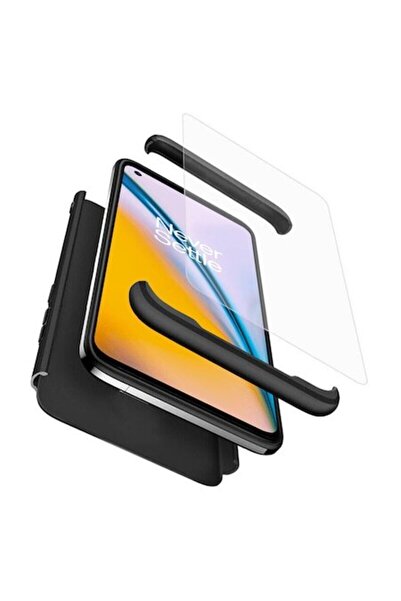 dalip Carcasă pentru OnePlus Nord 2 5G + Protector de ecran, GKK 360, Negru