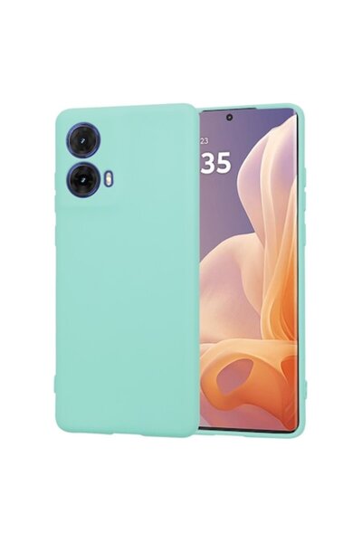 Techsuit Husă SoftFlex pentru Motorola Moto G85 (pânză, albastru marin)