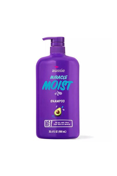Aussie Miracle Shampoo with Avocado and Jojoba Oil for Dry Hair 900ml
