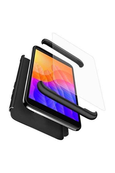 dalip Carcasă pentru Huawei Y5p + Protector de ecran, GKK 360, Negru