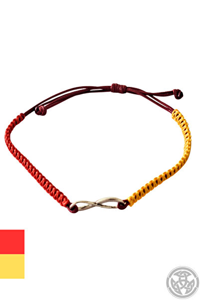 Lugus Dizayn Fan Rope Bracelet Yellow Red Color, Cimbom Fan Rope Bracelet T2