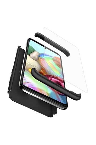 dalip Carcasă Samsung Galaxy A71 4G + Protector de Ecran, GKK 360, Negru