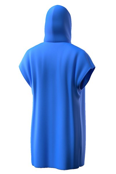 Mad Wave Microfiber Adult Poncho - Blue