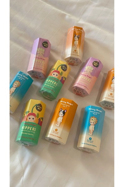 bs bellss accessory Sonny Angel Hippers Sürpriz Renkli Bebek (Tek Adettir)