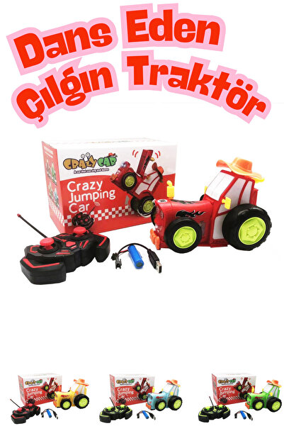 welcomein Oyuncak Şarjlı Sesli ve Işıklı Uzaktan Kumandalı Dans Eden Çılgın T...