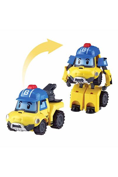 Robocar Poli Transforming Robot Figure Bucky