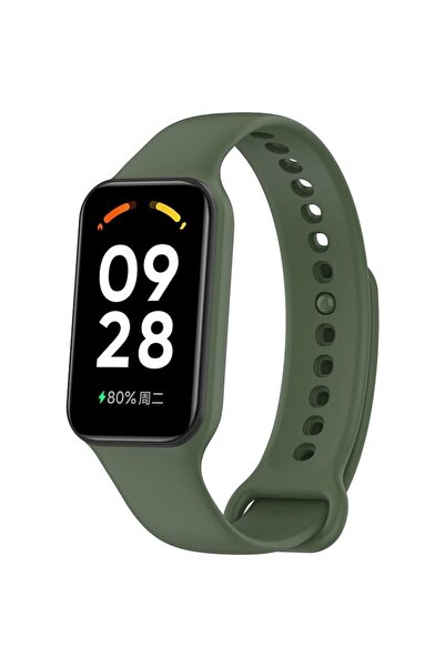 General Store Curea compatibilă pentru Xiaomi Mi Band 8 Active, SA&SO General Store®, silicon, verde