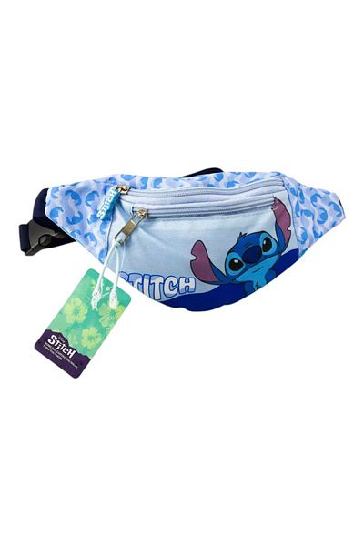 Stitch Children's bag, 23x12x9 cm, adjustable straps, blue,