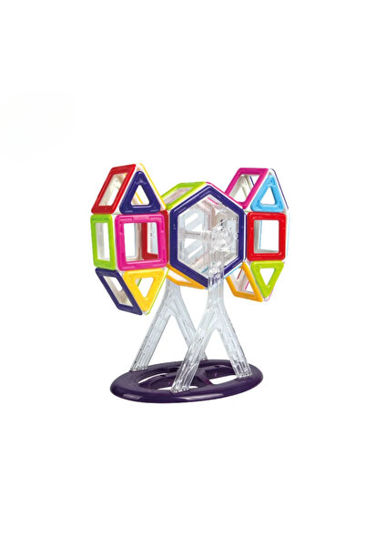 LUDIRO Magnetic Construction Set 86 Pieces, 3D STEM Educational Game for Children +3 Years