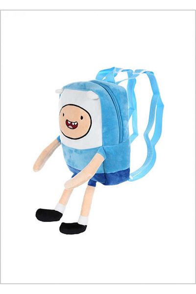 Miniso Adventure Time Beemo Backpack in Blue