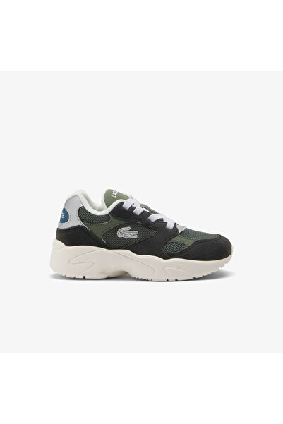 Lacoste Storm 96 Lo Vintage Çocuk Yeşil Sneaker