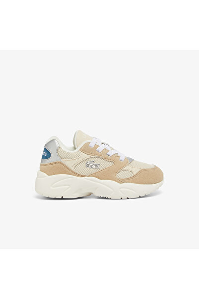 Lacoste Storm 96 Lo Vintage Çocuk Beyaz Sneaker