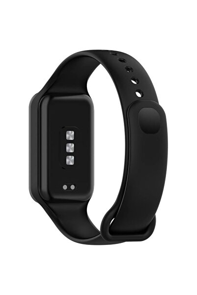 General Store Curea compatibila Xiaomi Mi Band 8 Active, SA&SO General Store®, silicon, negru