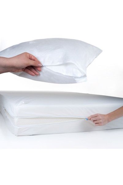 Ekommerce Husa Saltea Protectie Impotriva Plosnitelor de Pat 180 x 200 x 25 cm
