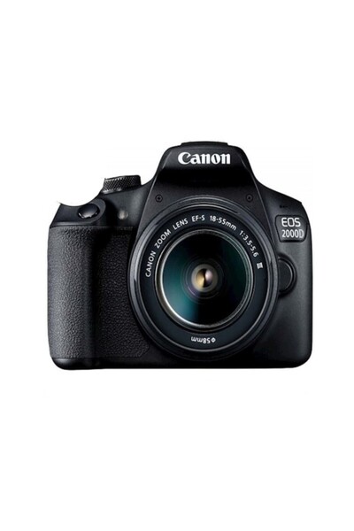 Canon EOS 2000D 18-55mm + ÇANTA + HAFIZA KARTI