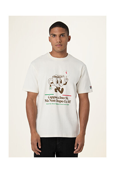 Fila NAVIGLI CAFFÉ laza grafikus póló