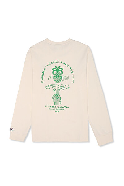 Fila NAVIGLI PIZZA laza grafikus hosszú ujjú póló