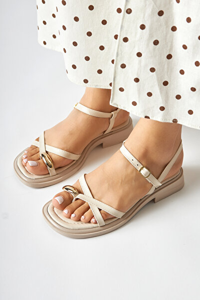 İncimoda Sandale Lissome de damă, piele cu cataramă reglabilă, talpă ortopedi...