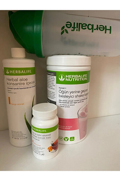 Herbalife Öğün Yerine Geçen Shake Karışımı Ahududu Aromalı Bitkisel Konsantre...