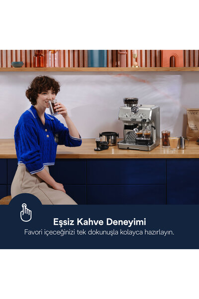 DELONGHİ La Specialista Arte Evo, EC9255.M Manuel Barista Tipi Espresso Kahve Makinesi