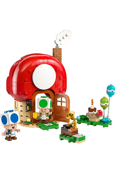 LEGO Super mario toad's house party 72041 - toy construction set for children over 7 years old (276 pieces)