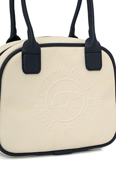 UCLA Λευκή γυναικεία τσάντα χεριών, ώμου και χιαστί 05UC25K9005