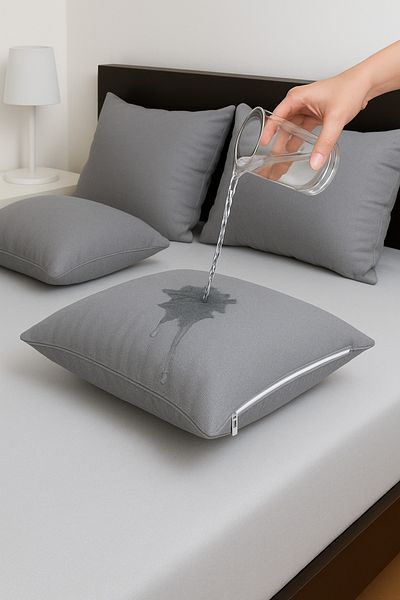 Formeya 2-Piece Zippered - Liquid-Proof Pillow Mattress and Pillow Protector