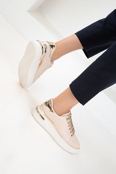 SOHO Beige-Gold Women's Sneaker 20810