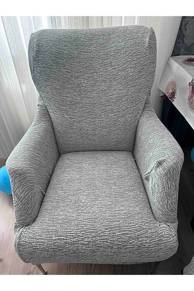 Faiend Jacquard 3 3 1 1 Stone-gray Elastic Sofa Cover| Elastic Seat Cover| seat cover Set