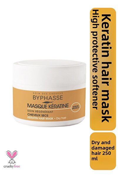 BYPHASSE قناع الشعر بالكيراتين 250 مل