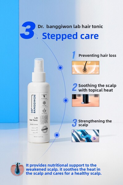 DR BANGGIWON Tonic Anti-Hair Loss Restructuring Intensive Care Strengthening Hair Roots 150 ml