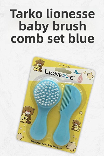 Tarko Комплект четки и гребени Lionesse - син