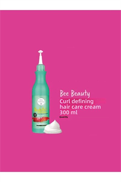 Bee Beauty كريم العناية بالشعر 300 مل 5 قطع - هدية لتجعيد الشعر