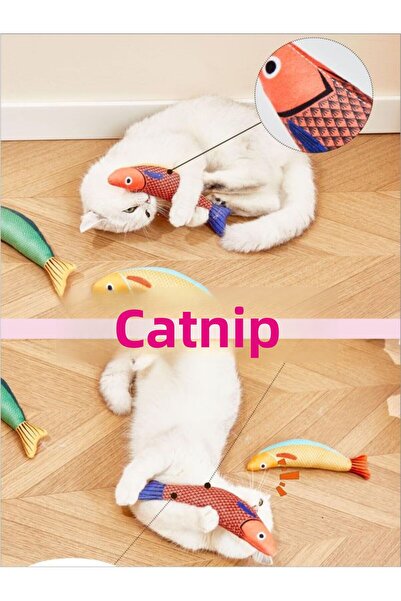 Dalipet Cat Toy Plush Interactive with Catnip and Bell, Stress Reducer, Relaxing Playmate