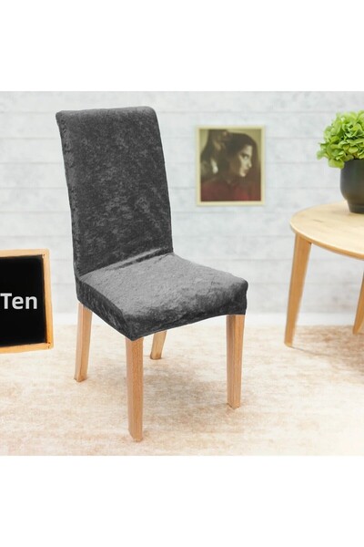 probak غطاء كرسي مخملي من HOME، غطاء كرسي المطبخ