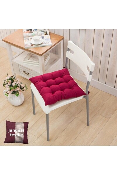 JANGEAR Square Decorative Moderm 40cm Garden Chair Cushion Custom Stitched Cushions