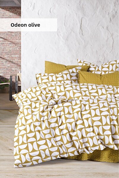 İyi Geceler İstanbul Σετ Παπλωματοθήκη Διπλό 100% Βαμβάκι Odeon