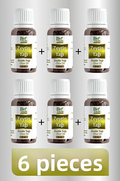 Bio Vitals زيت زيتون نقي 50 مل 6 قطع