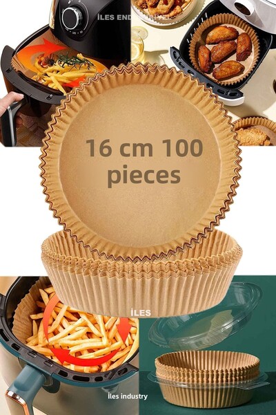 İLES ورق خبز للمقلاة الهوائية، مناسب لجميع العلامات التجارية، درجة الطعام، 10...