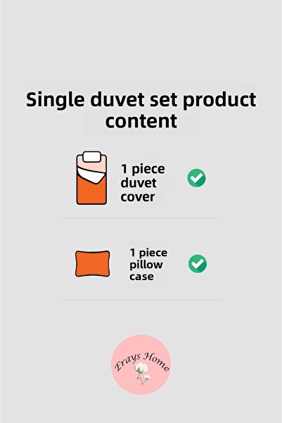 Erays Home Spiderman & Sonic 3D Digital Printed Single Duvet Cover Set Without Sheets