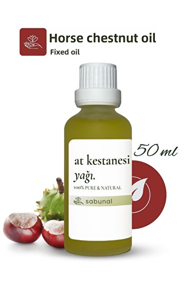 sabunal زيت كستناء الحصان 50 مل - زيت طبيعي للتدليك والعناية بالبشرة