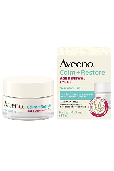 AVEENO 14Gr Calm Restore Age Renewal Gel under Eye Cream