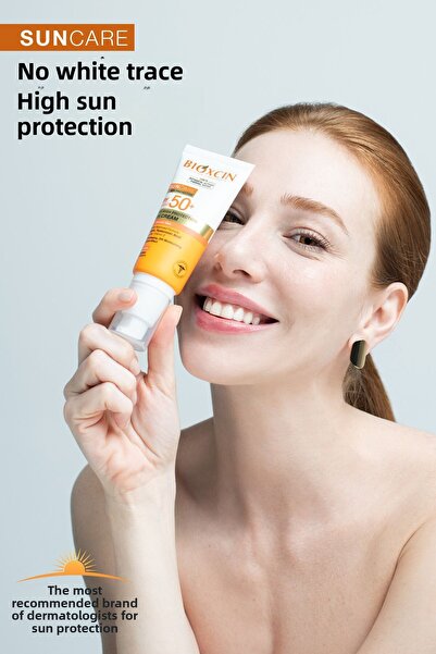 Bioxcin Sun Care Spf50 Very High Protection Sun Cream 50 ml Dry/Normal Skin-Collagen Hyaluronic Acid 3 Pcs