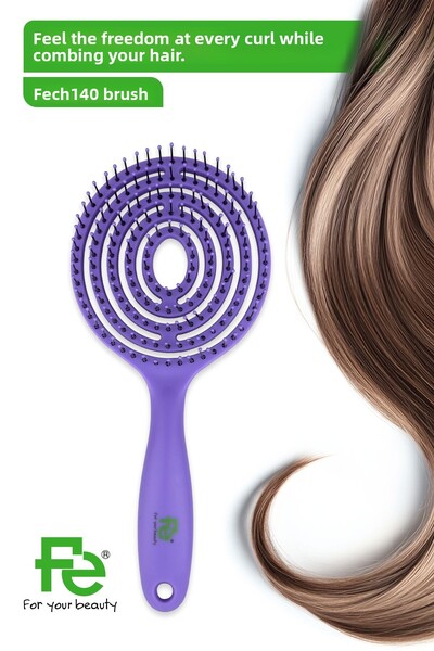 Fe فرشاة مرنة بيضاوية ثلاثية الأبعاد