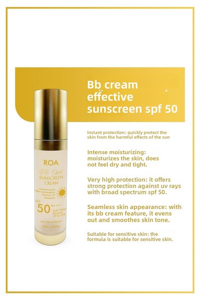 Roa Bitkisel Cream Effective Sunscreen 50 ml