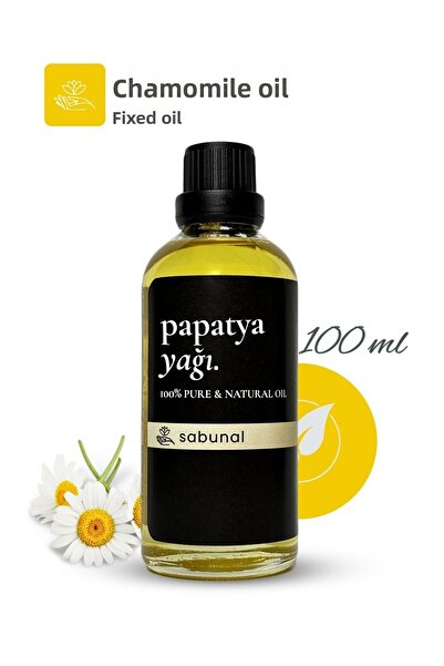 sabunal Chamomile Oil 100 ml - Skin Moisturizing and Care Oil