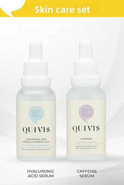 Quivis Anti-Aging Moisturizing Under-Eye Circles Reducing Care Set